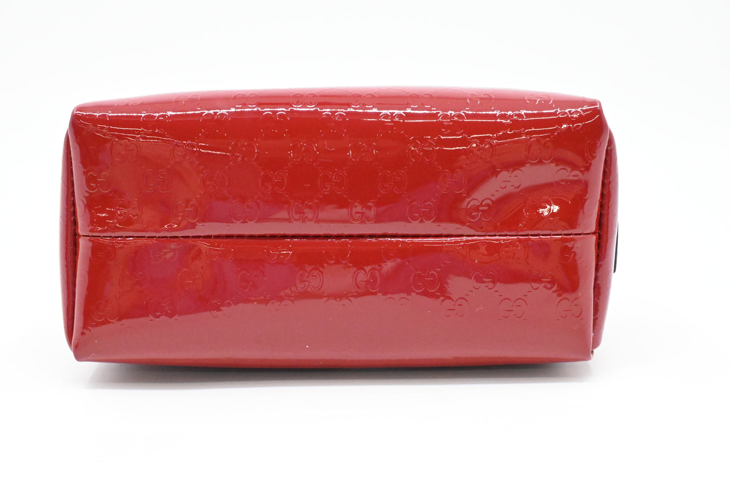 Gucci Pouch in Red Patent Leather