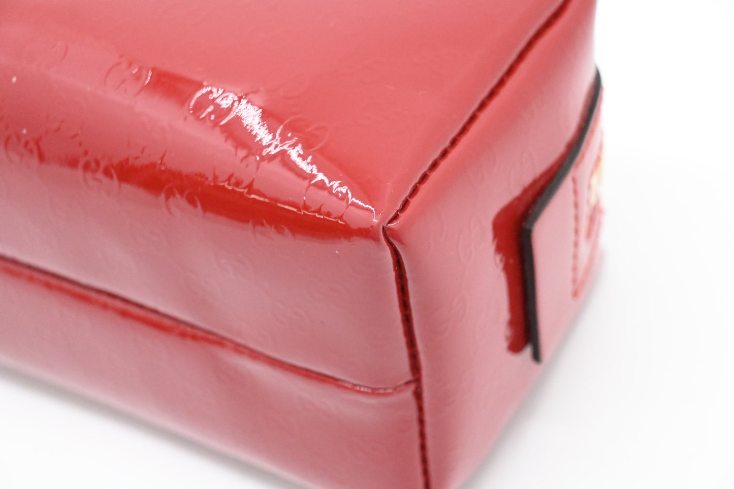 Gucci Pouch in Red Patent Leather
