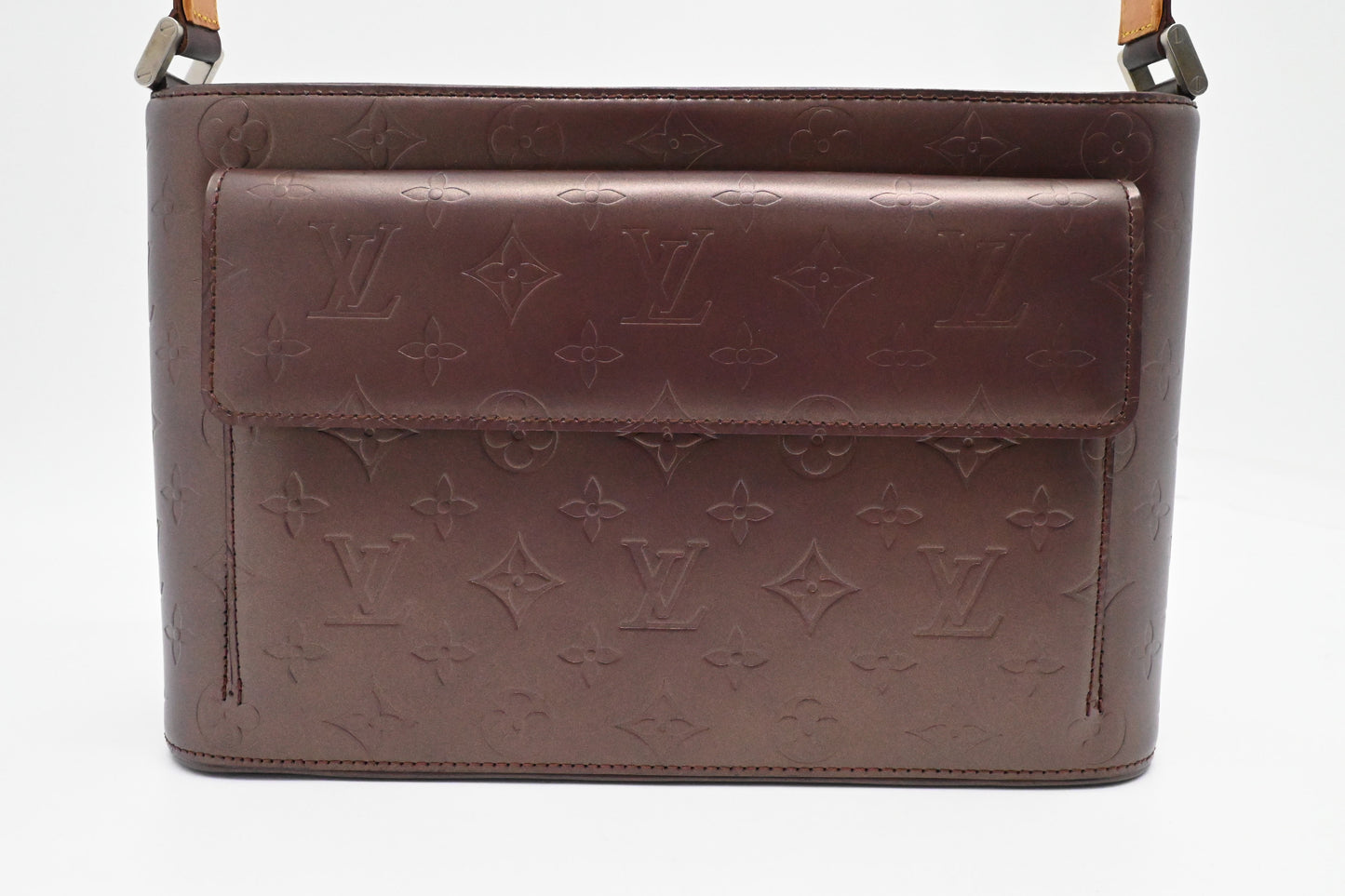 Louis Vuitton Alston in Red Matte Leather