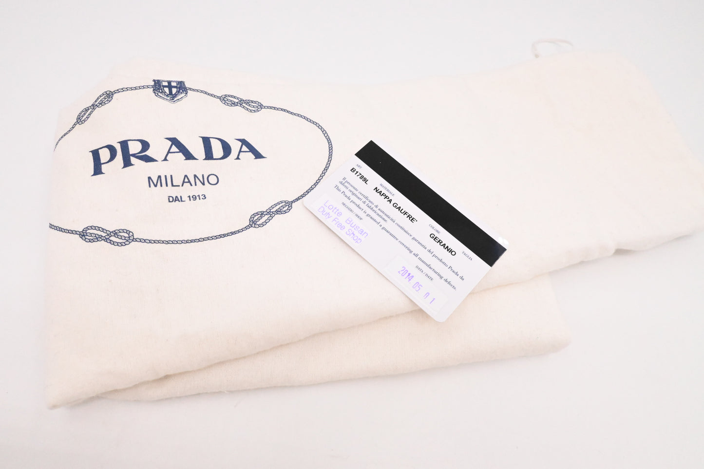 Prada Gaufre Convertible Tote Bag in Pink Leather