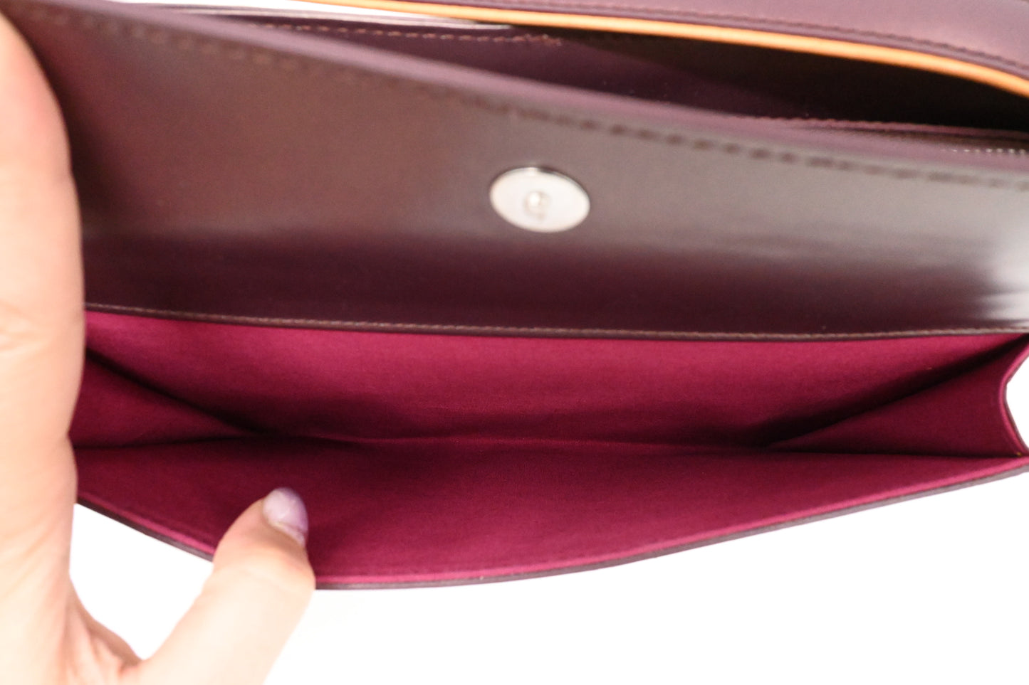 Louis Vuitton Alston in Red Matte Leather