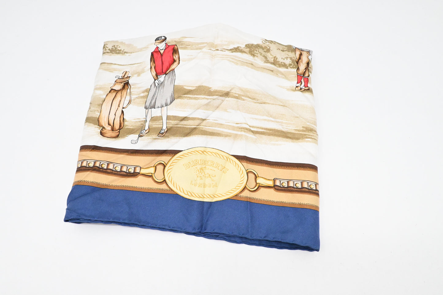 Burberry Golf Scarf in Silk