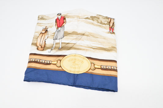 Burberry Golf Scarf in Silk