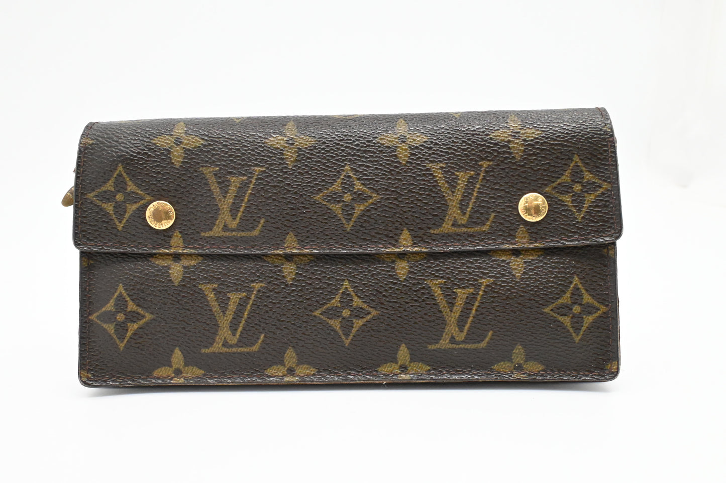 Louis Vuitton Accordion Wallet in Monogram Canvas