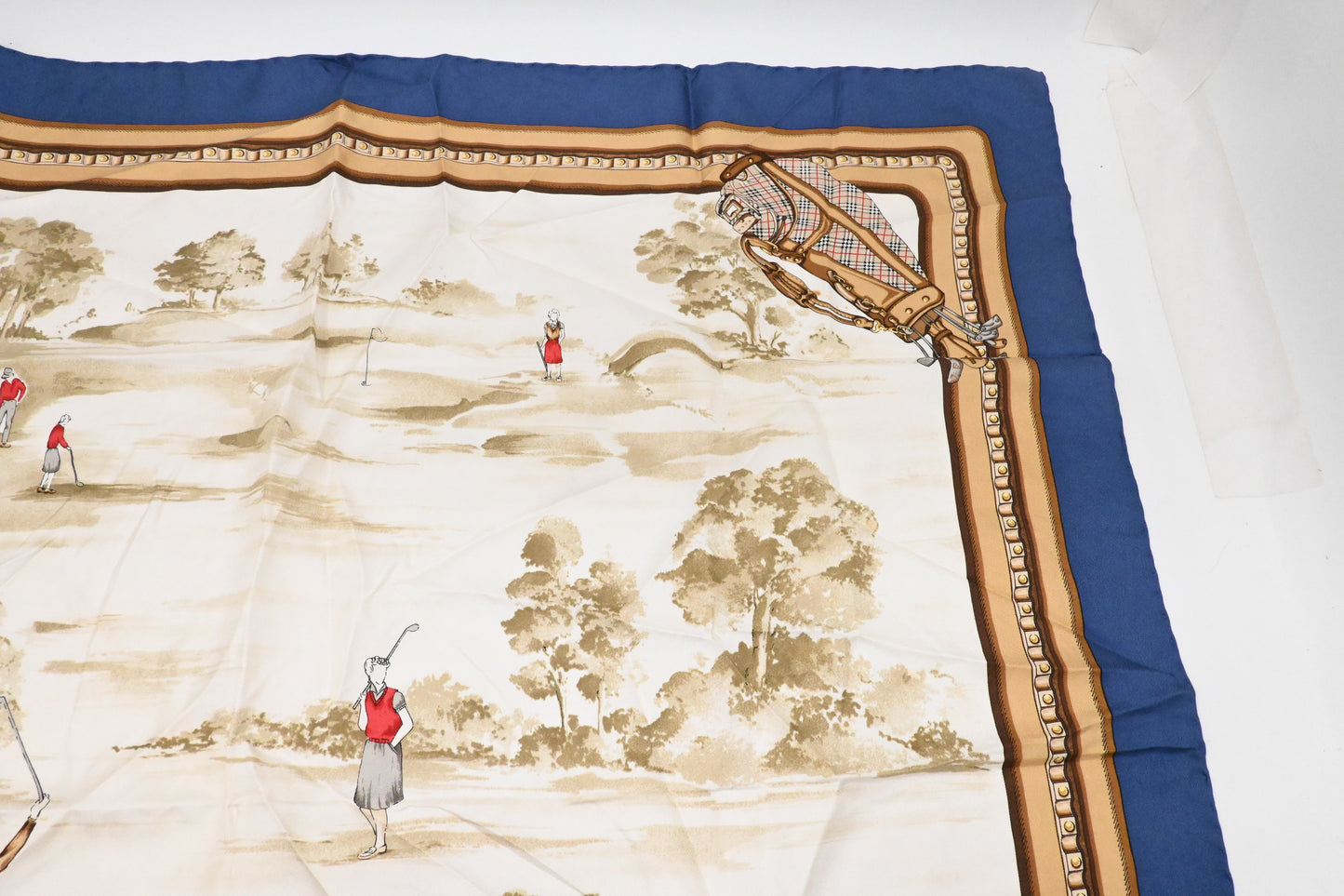 Burberry Golf Scarf in Silk