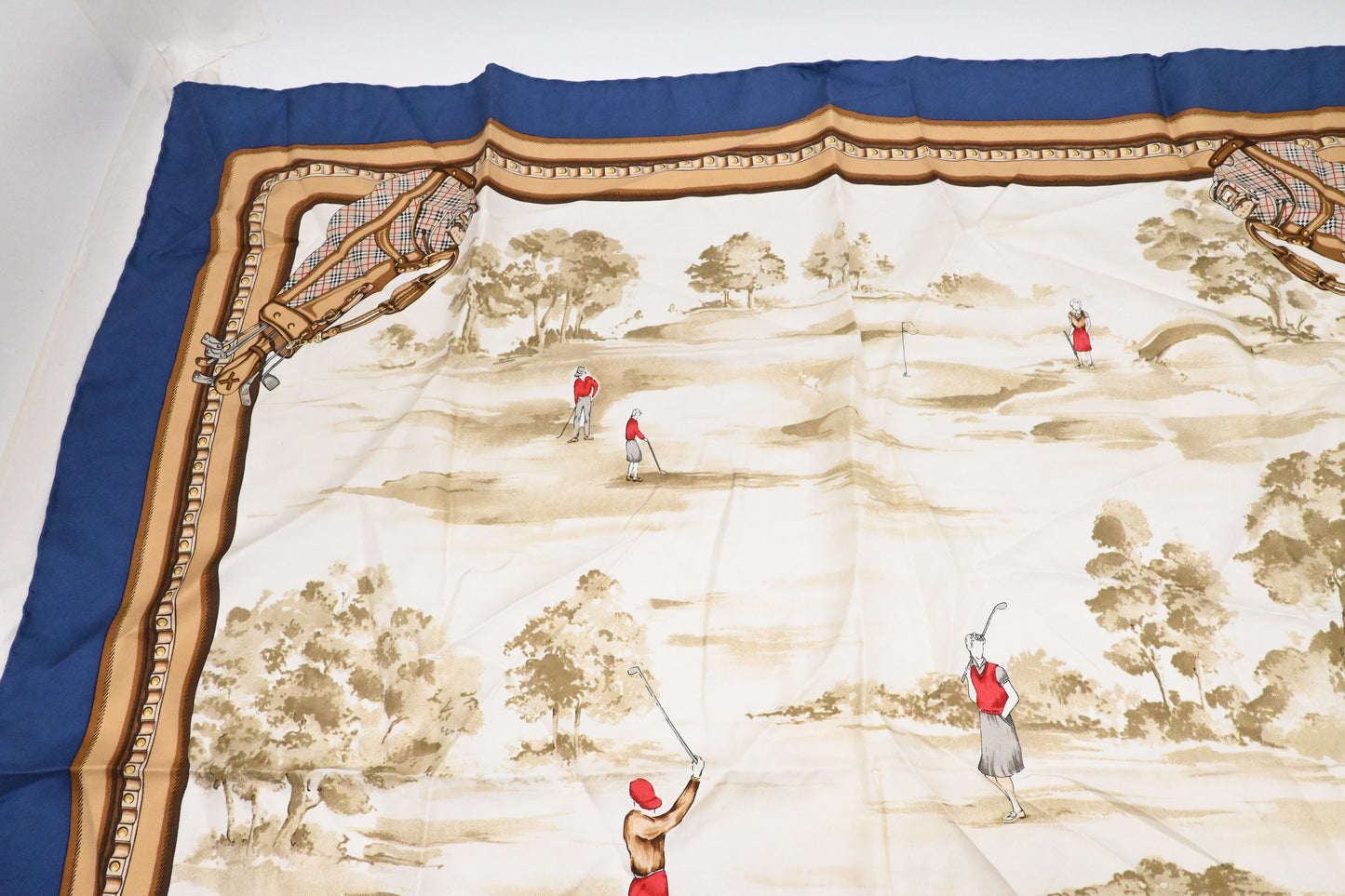 Burberry Golf Scarf in Silk