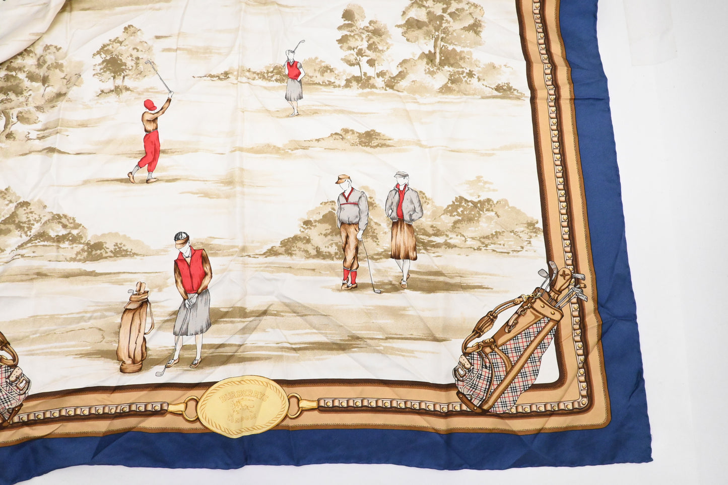Burberry Golf Scarf in Silk
