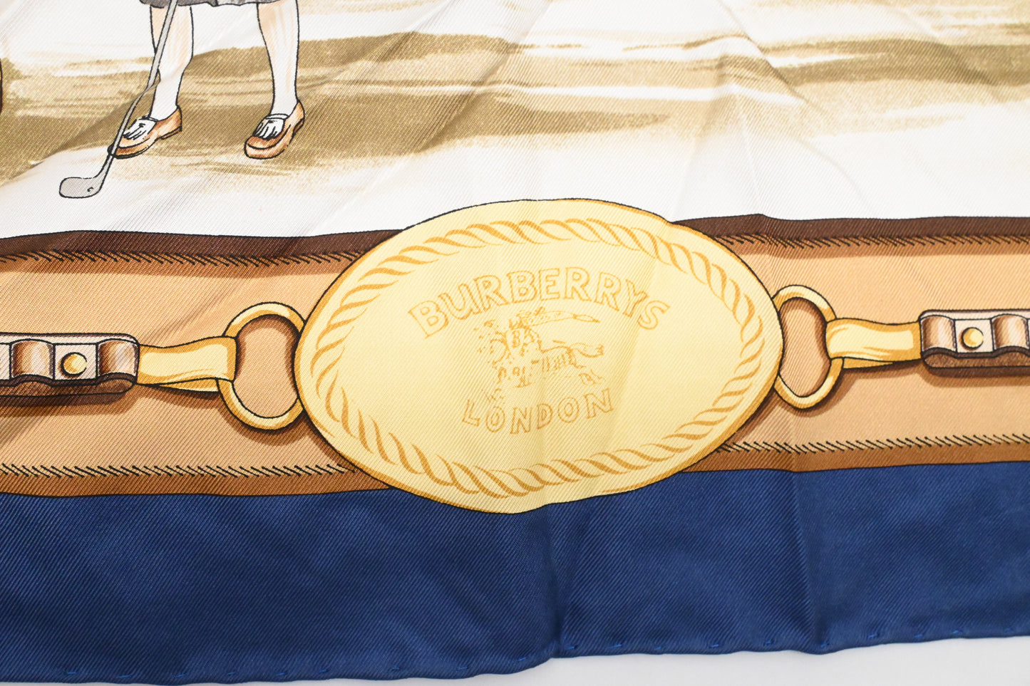 Burberry Golf Scarf in Silk