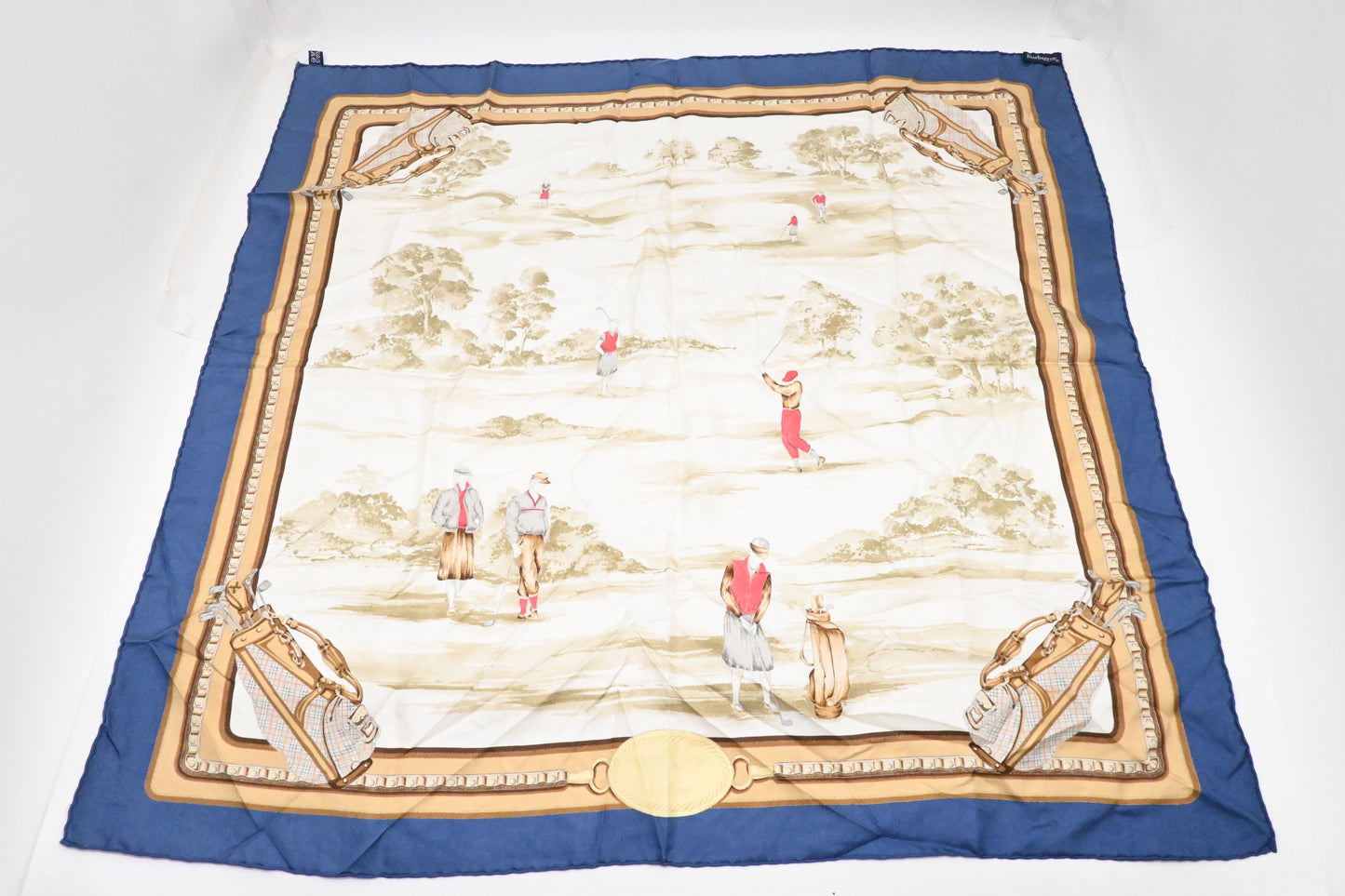 Burberry Golf Scarf in Silk