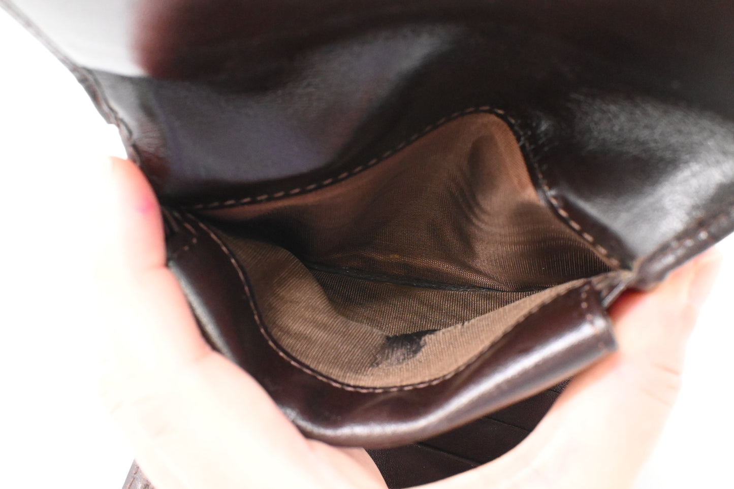 Fendi Compact Wallet in Zucca Canvas