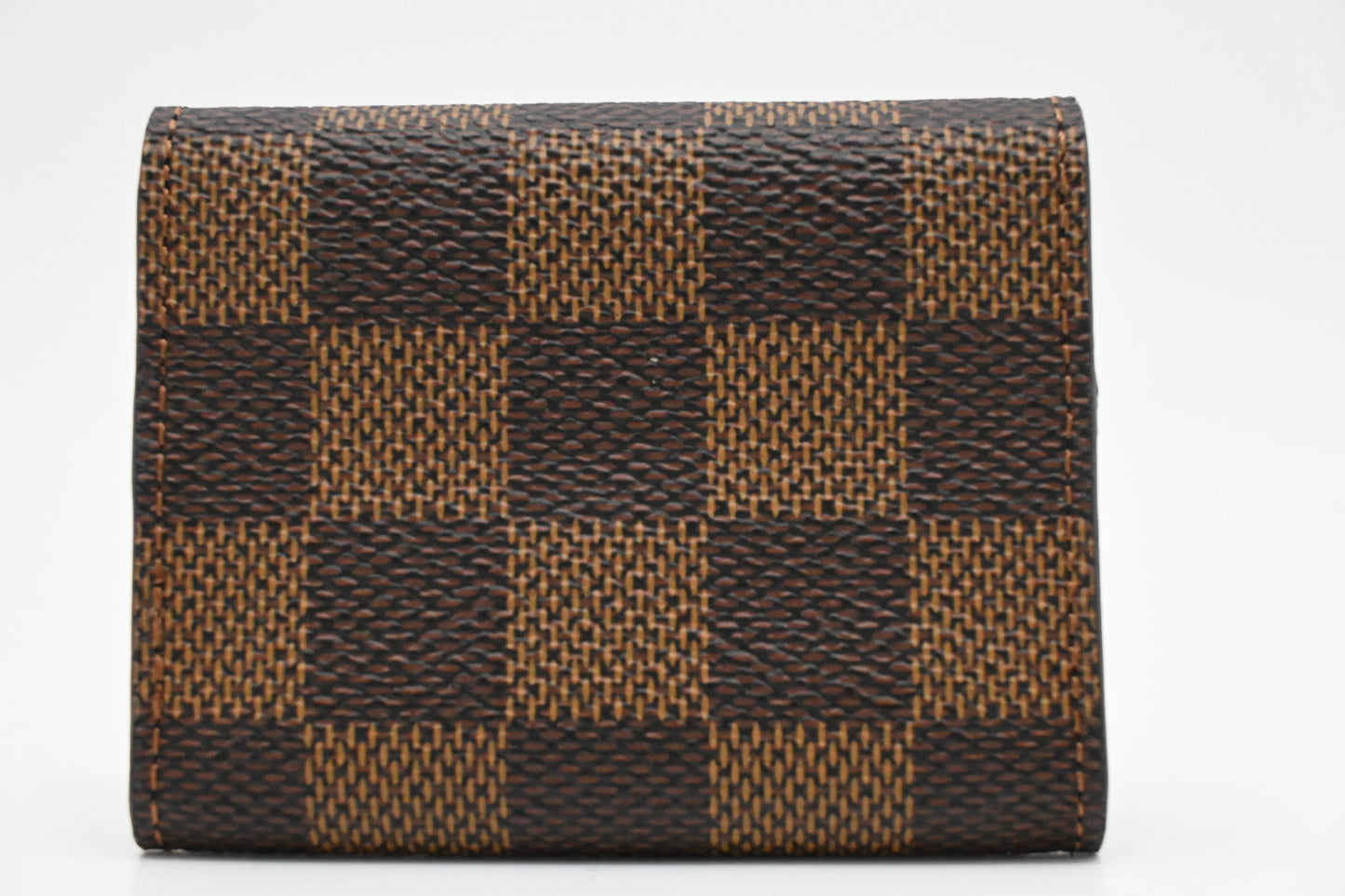 Louis Vuitton Cufflinks Case in Damier Ebene Canvas