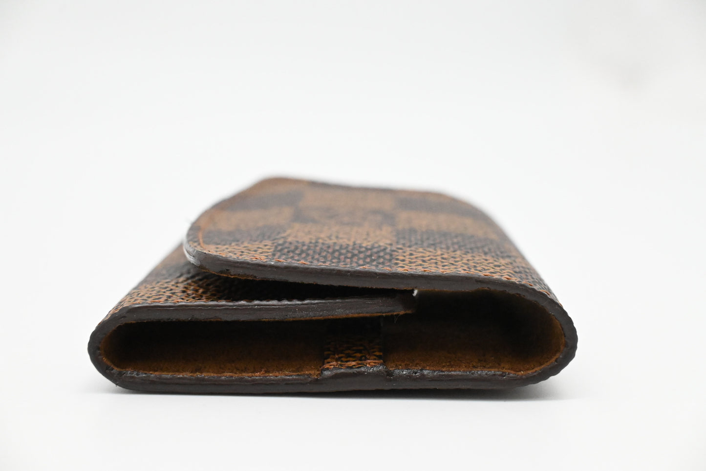 Louis Vuitton Cufflinks Case in Damier Ebene Canvas