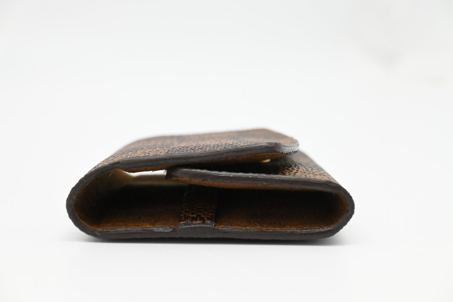 Louis Vuitton Cufflinks Case in Damier Ebene Canvas