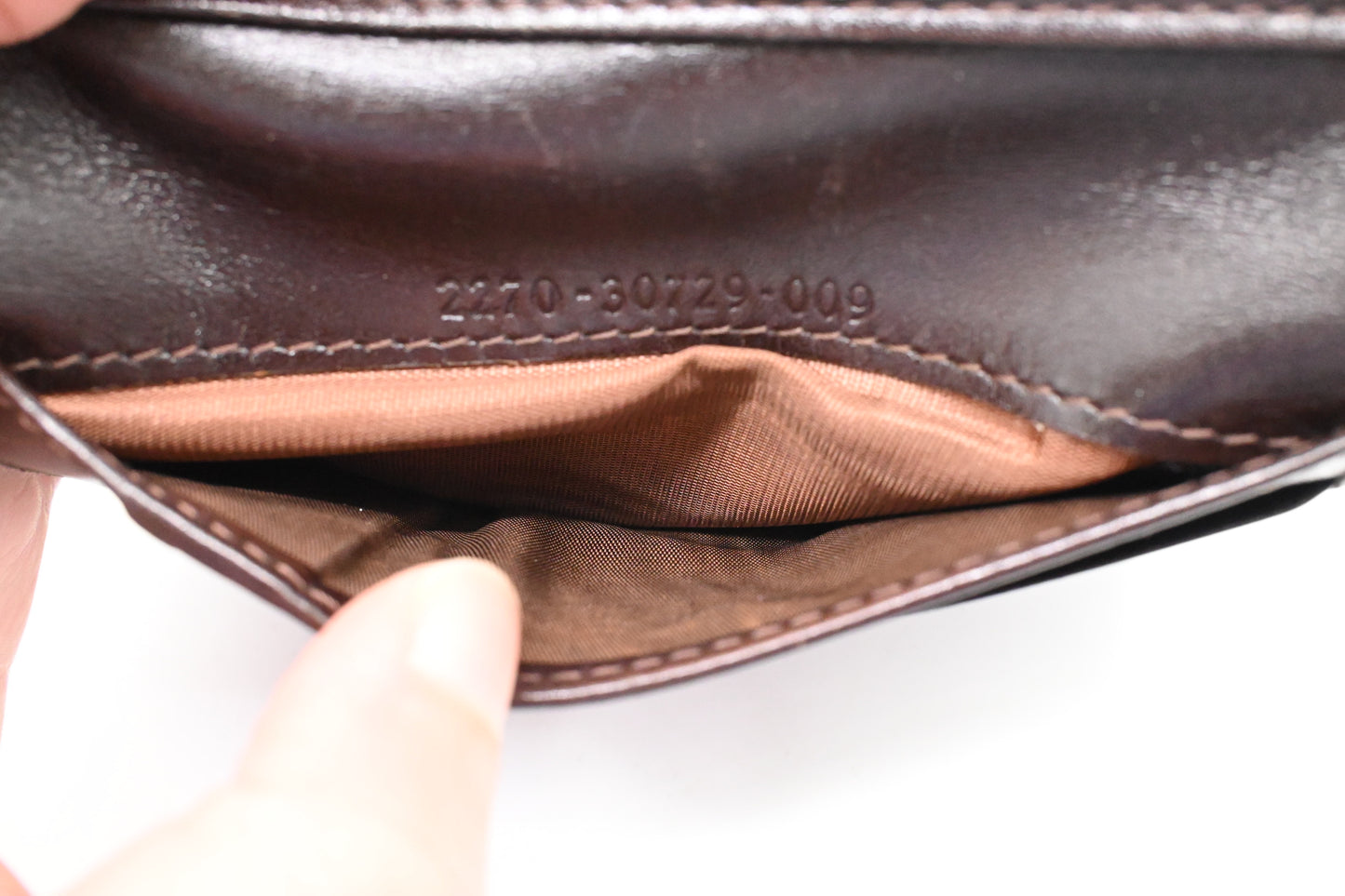 Fendi Compact Wallet in Zucca Canvas