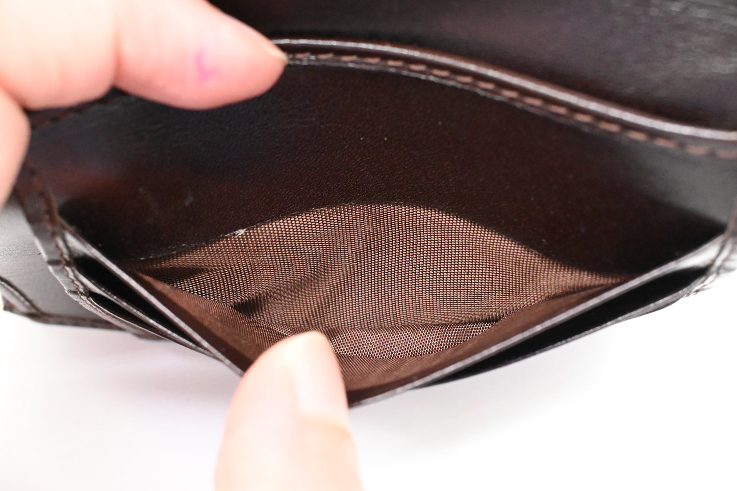 Fendi Compact Wallet in Zucca Canvas
