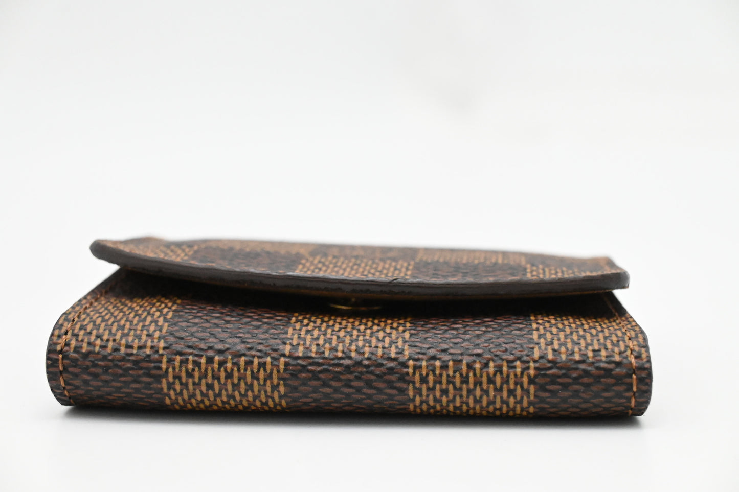 Louis Vuitton Cufflinks Case in Damier Ebene Canvas