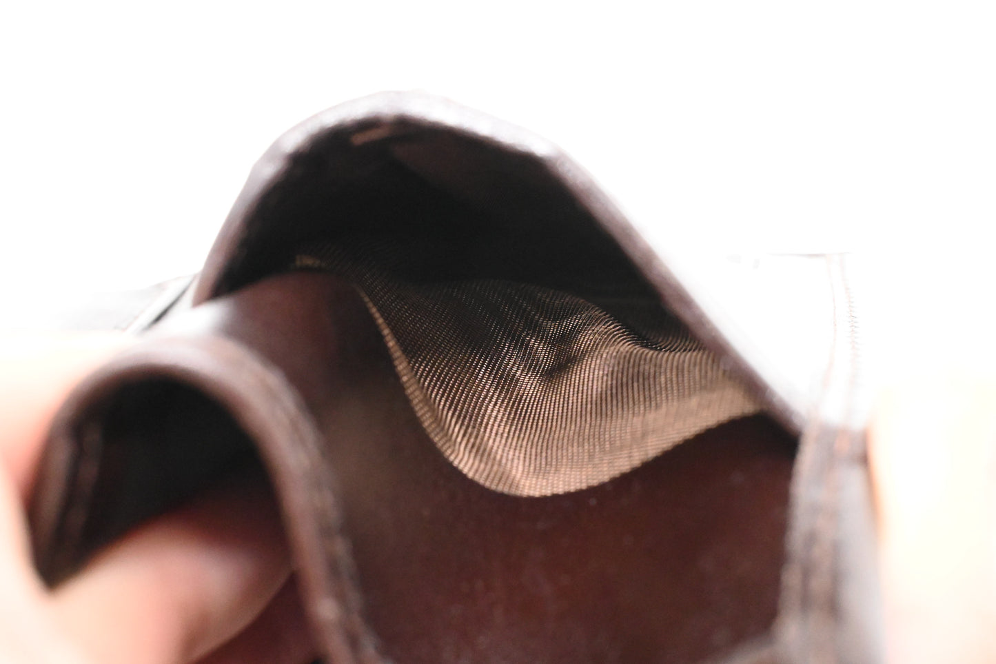 Fendi Compact Wallet in Zucca Canvas