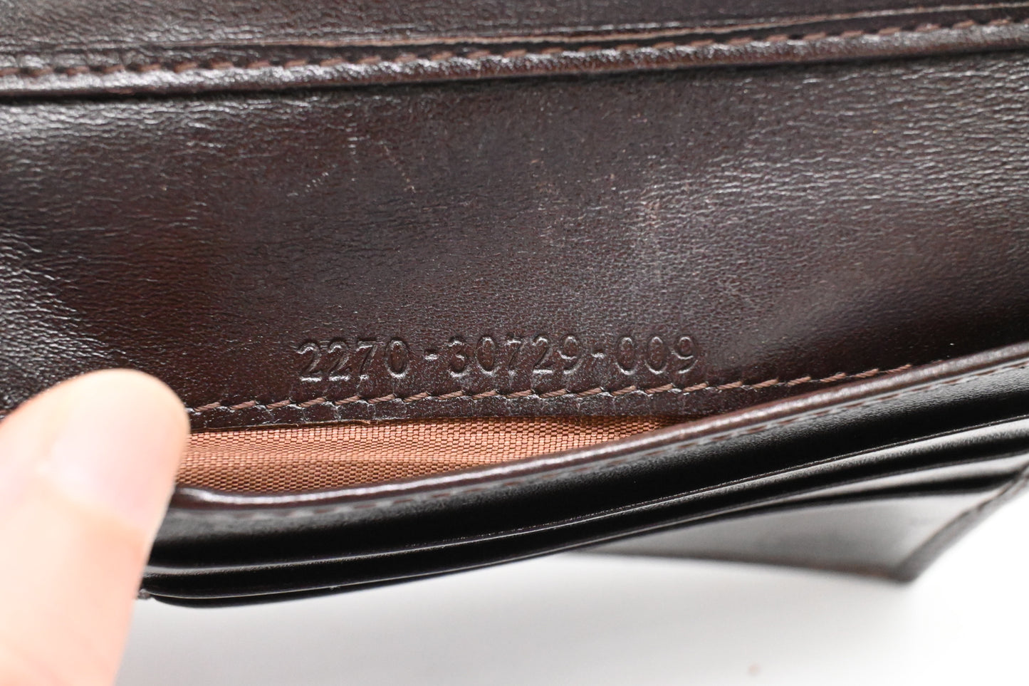 Fendi Compact Wallet in Zucca Canvas