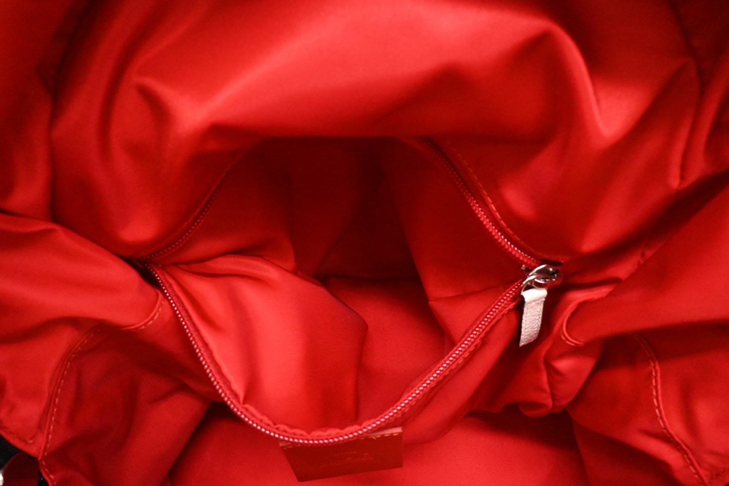 Louboutin Backloubi Backpack in Blue Velvet