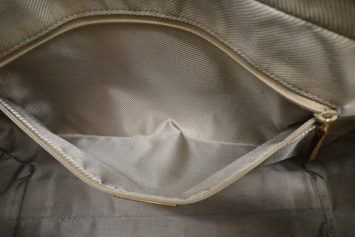 Gucci Boston Bag in Gold Canvas