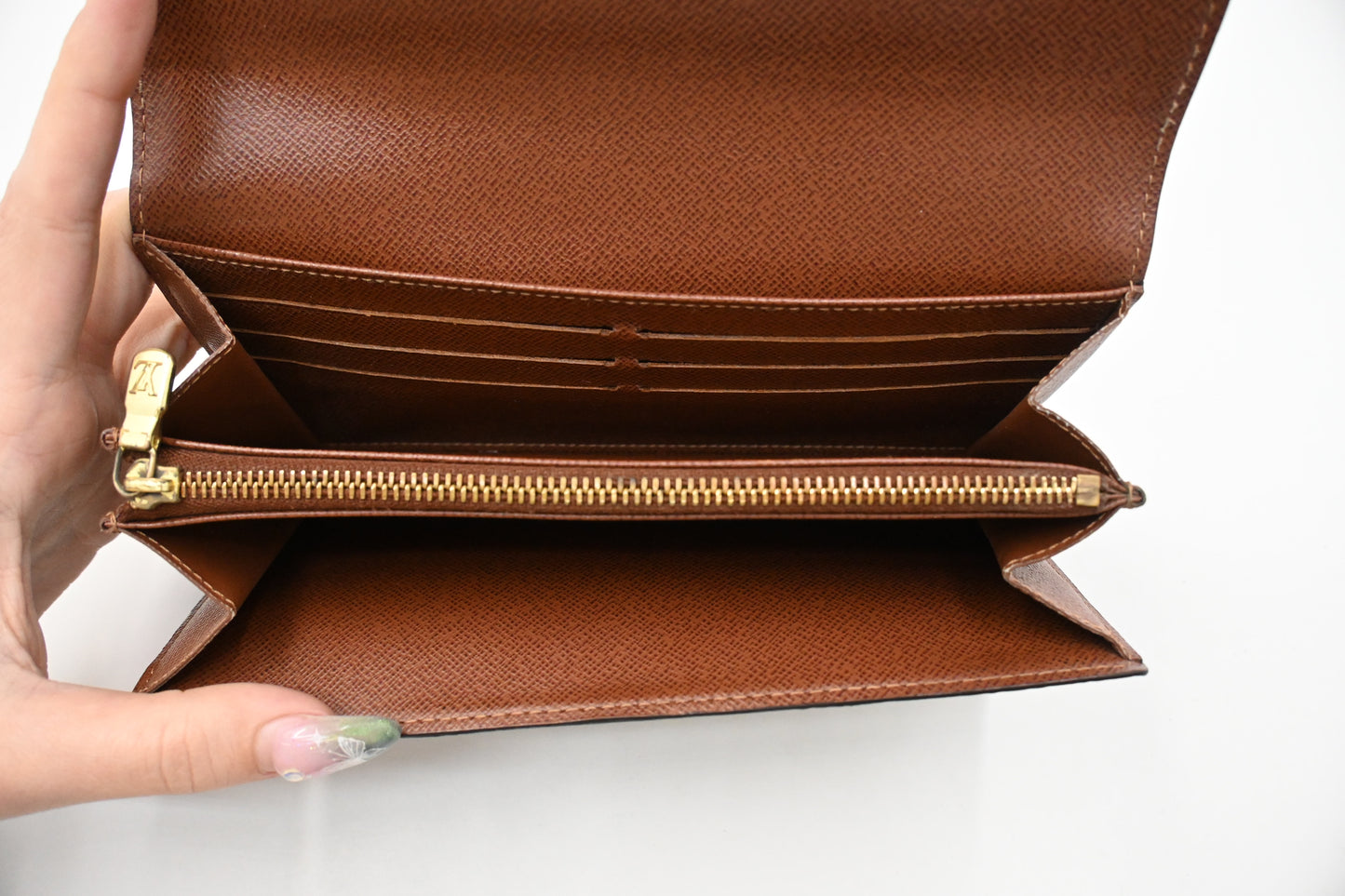 Louis Vuitton Sarah Wallet in Monogram Canvas
