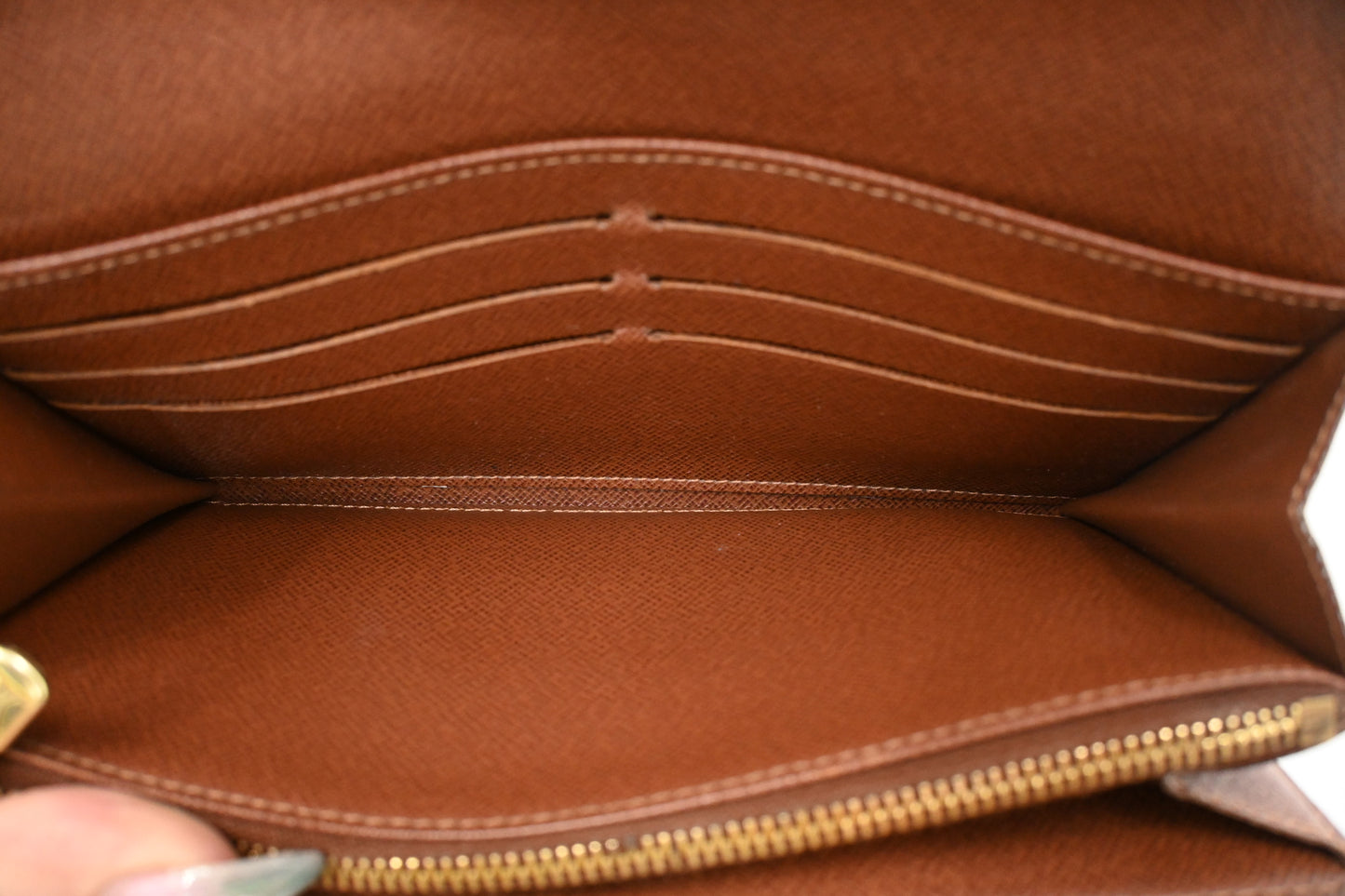 Louis Vuitton Sarah Wallet in Monogram Canvas