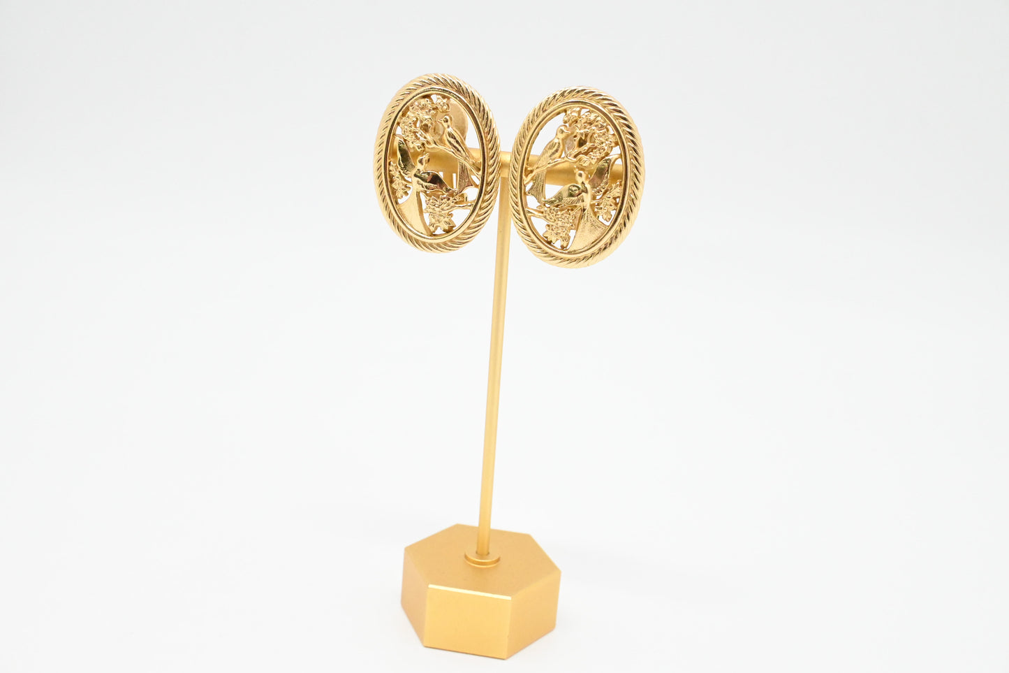 Dior Clip-On Bird Earrings