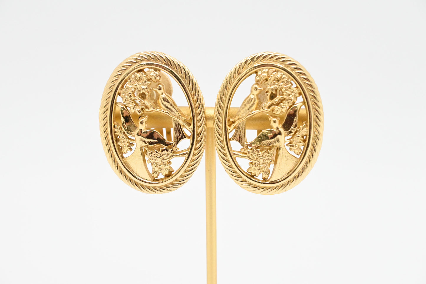 Dior Clip-On Bird Earrings