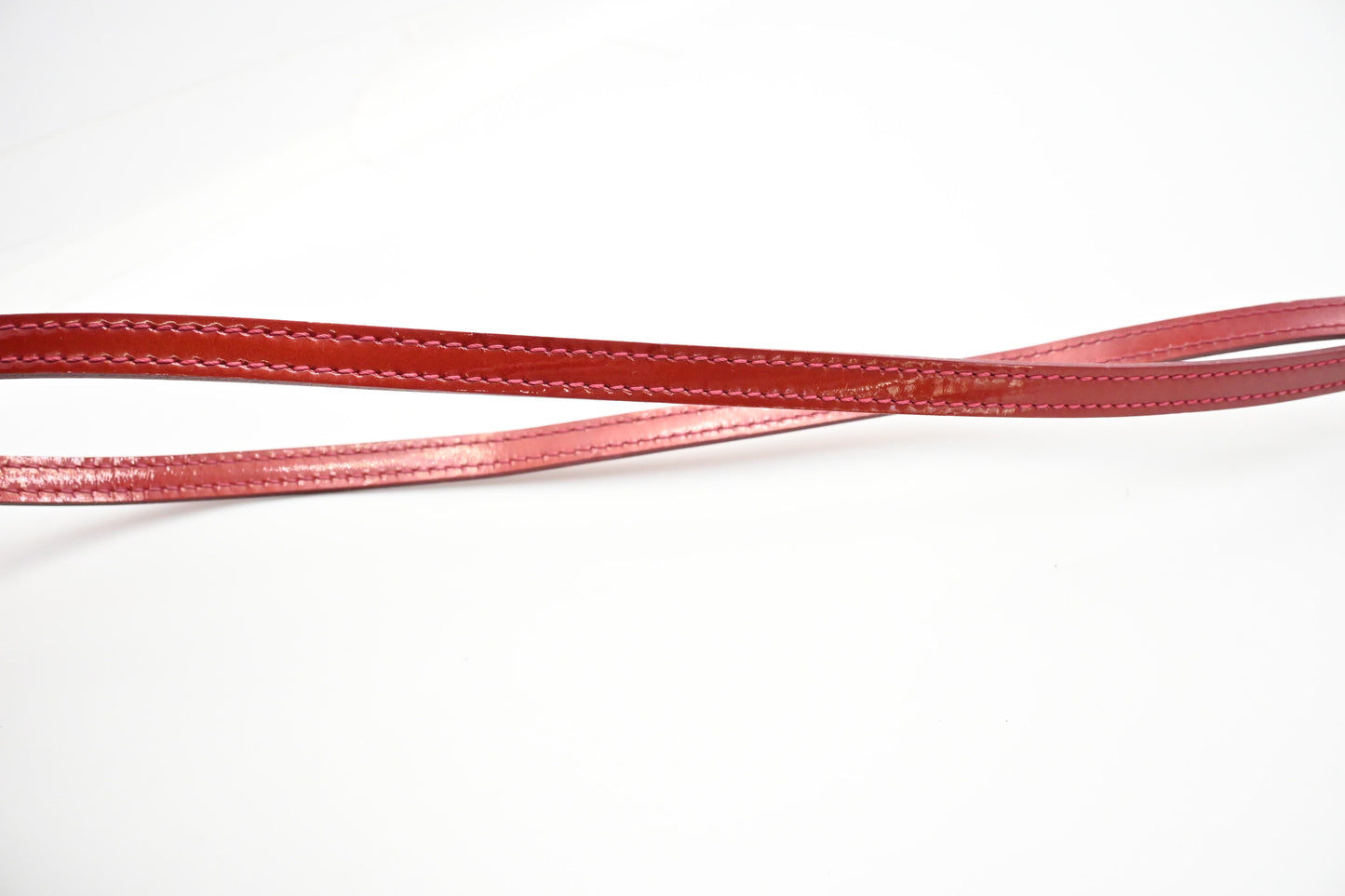 Louis Vuitton Alma BB in Red Vernis Leather