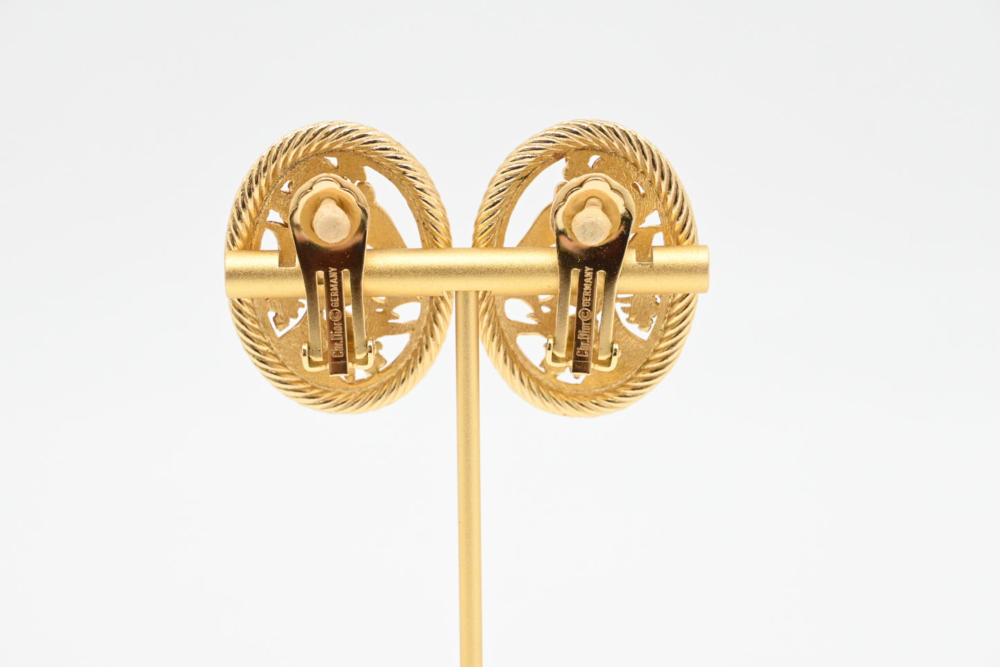Dior Clip-On Bird Earrings
