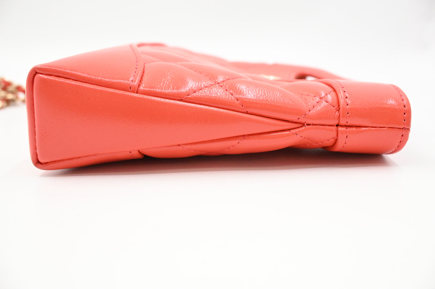 Chanel 31 Mini in Coral Leather