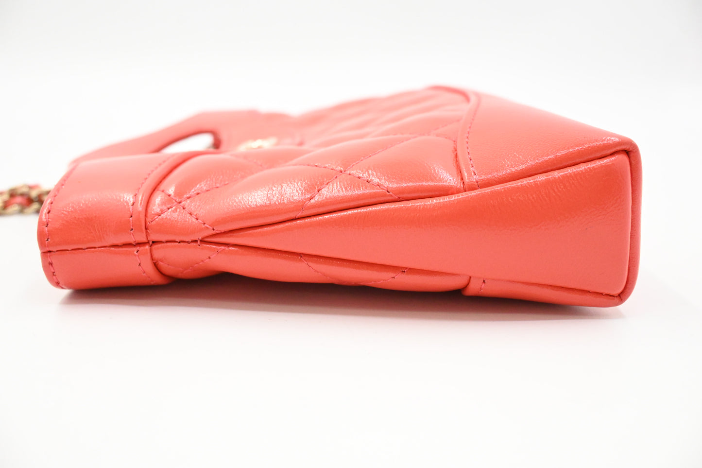 Chanel 31 Mini in Coral Leather