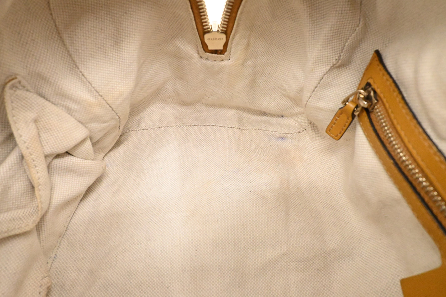 Gucci 2way Boston Bag in Yellow Micro Guccissima Leather