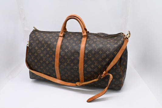 Louis Vuitton Keepall 60 Bandouliere in Monogram Canvas