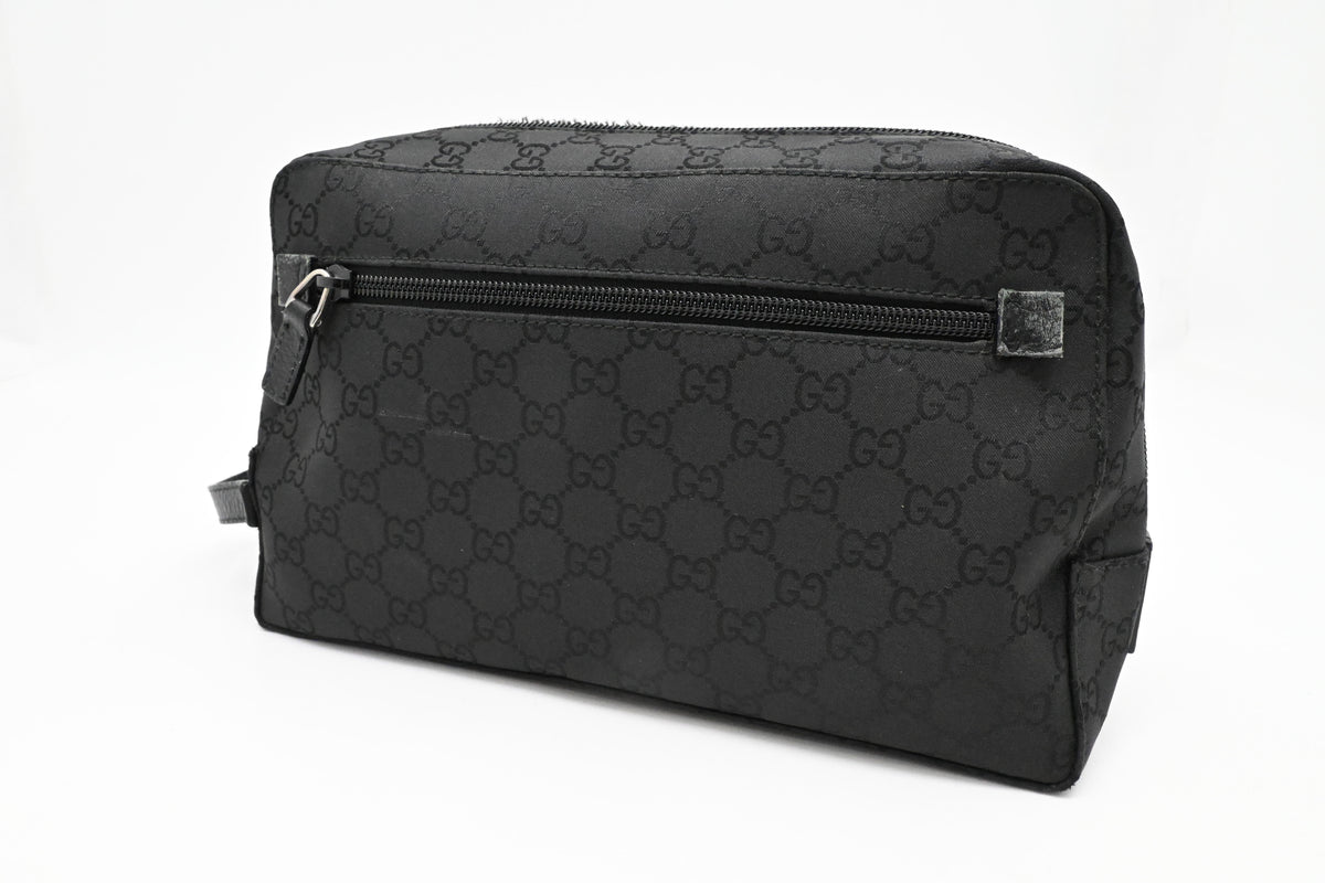 Gucci Pouch in Black Canvas