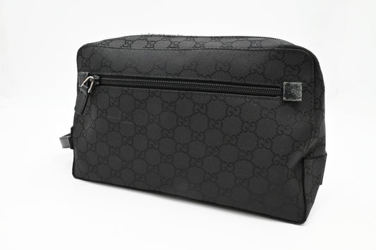 Gucci Pouch in Black Canvas