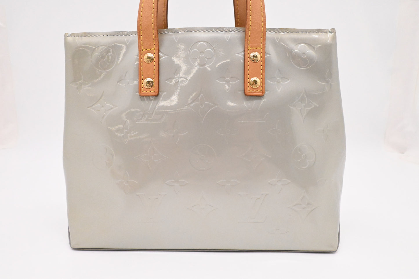 Louis Vuitton Reade PM in Light Blue Vernis Leather