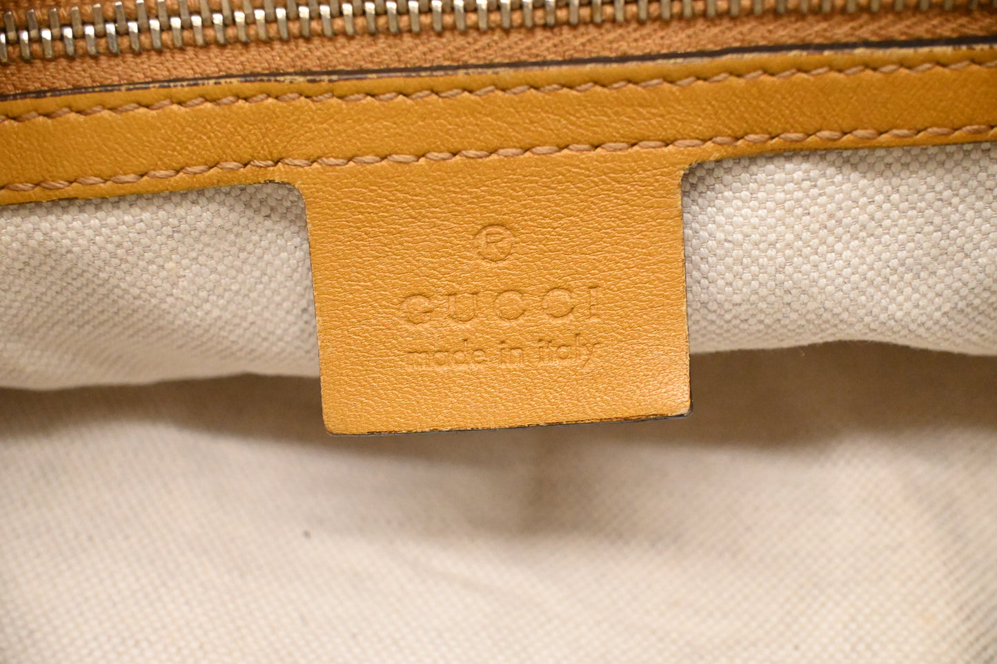 Gucci 2way Boston Bag in Yellow Micro Guccissima Leather