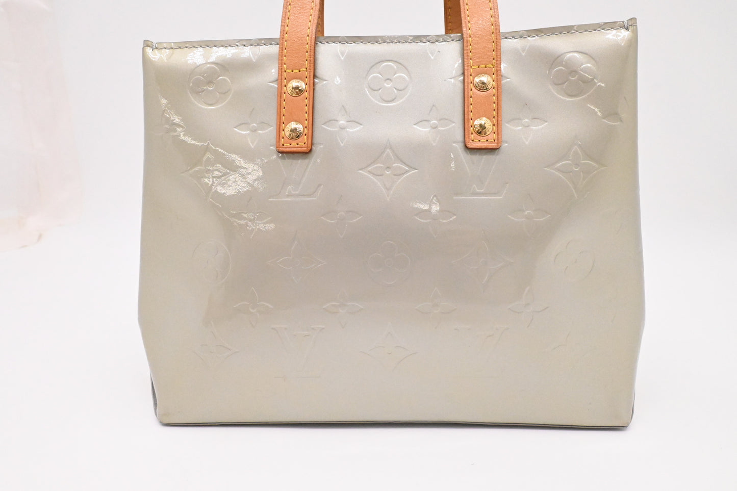 Louis Vuitton Reade PM in Light Blue Vernis Leather