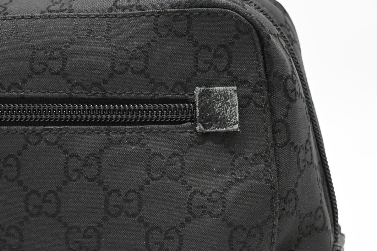 Gucci Pouch in Black Canvas