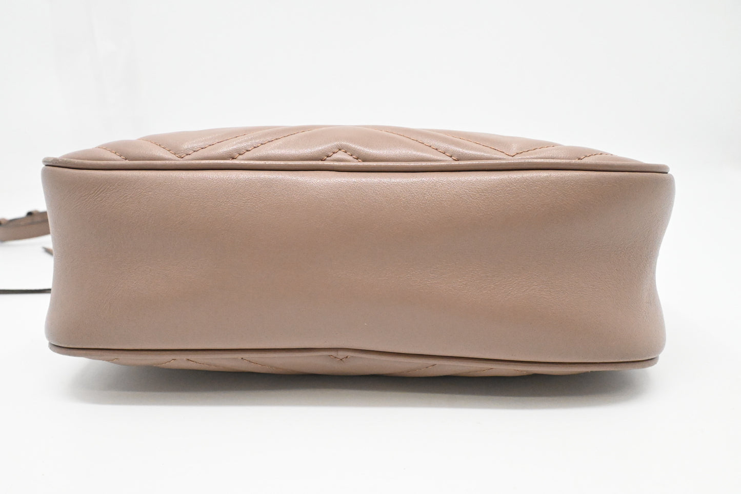 Gucci Marmont Crossbody in Porcelain Rose Leather