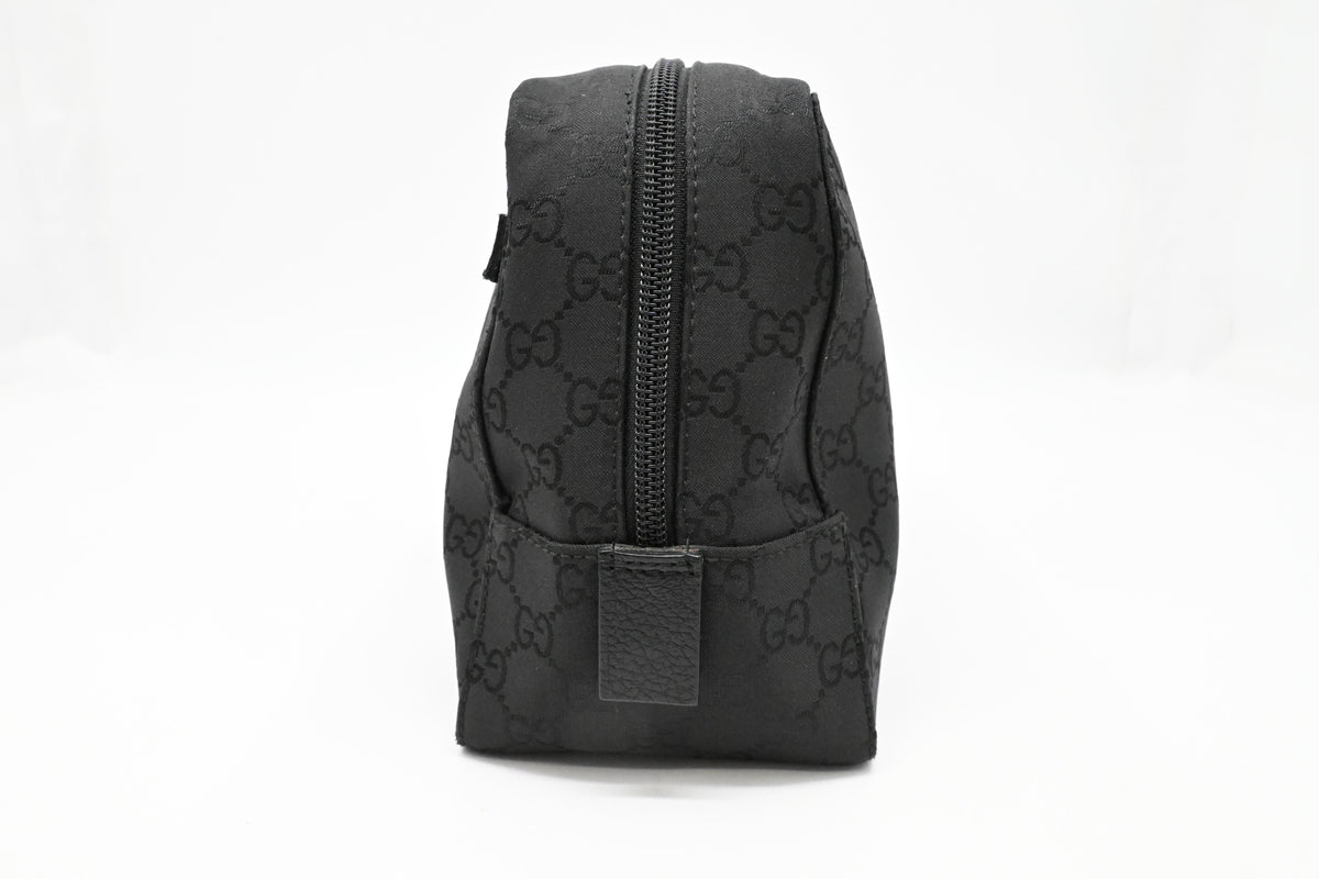 Gucci Pouch in Black Canvas