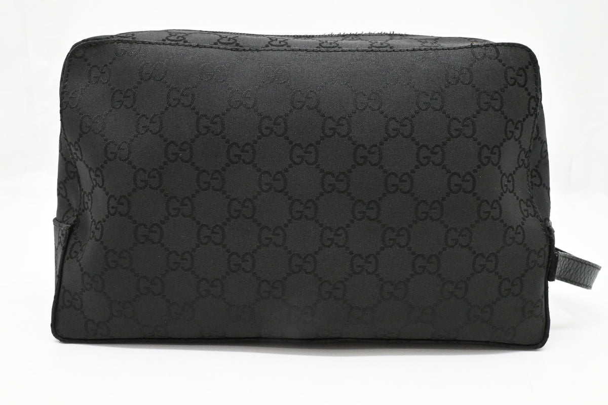 Gucci Pouch in Black Canvas