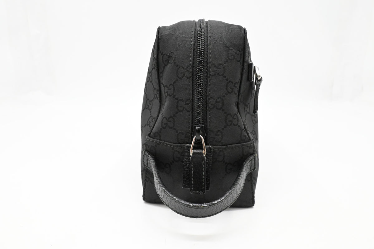 Gucci Pouch in Black Canvas
