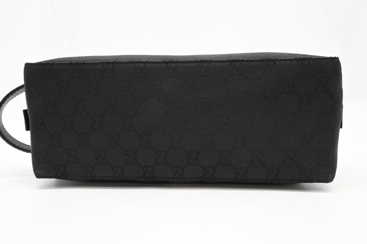 Gucci Pouch in Black Canvas