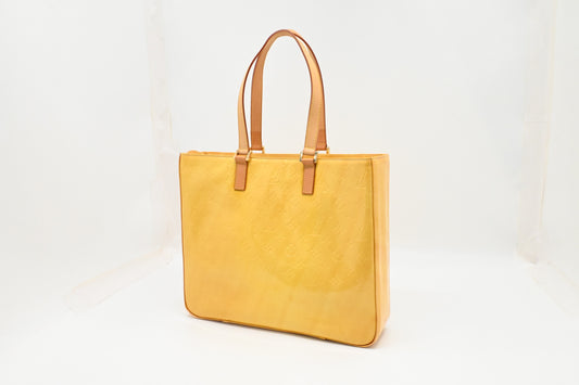 Louis Vuitton Columbus in Yellow Vernis Leather