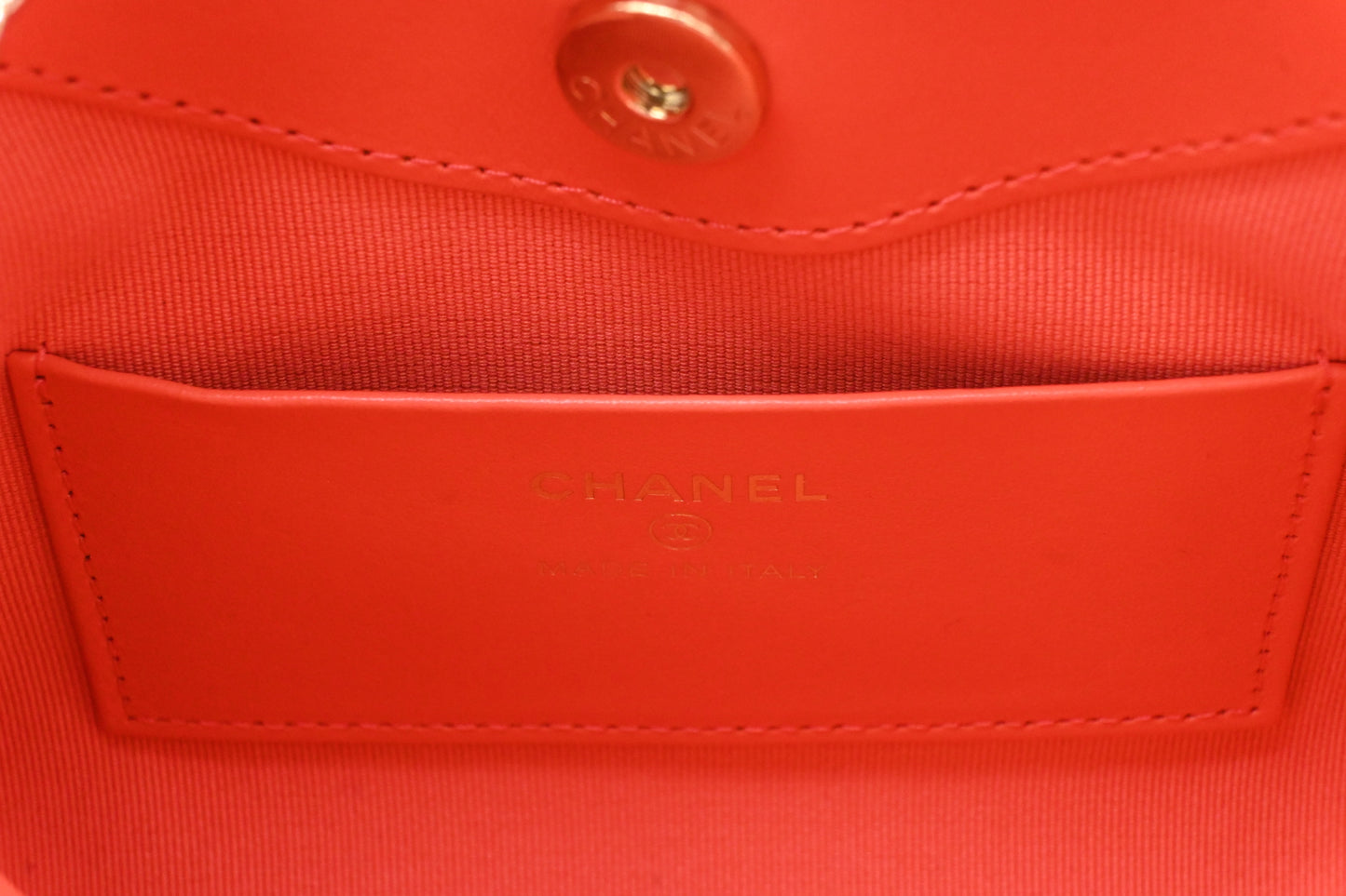 Chanel 31 Mini in Coral Leather