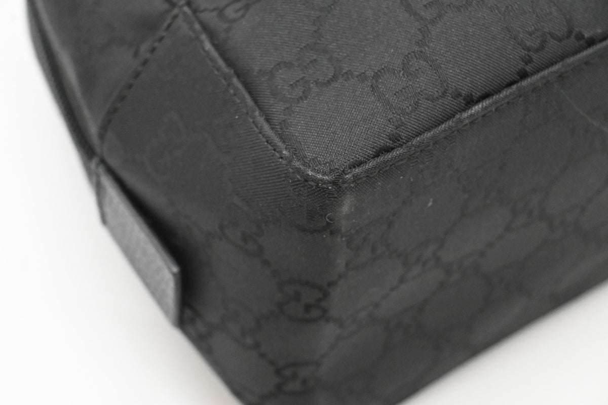 Gucci Pouch in Black Canvas