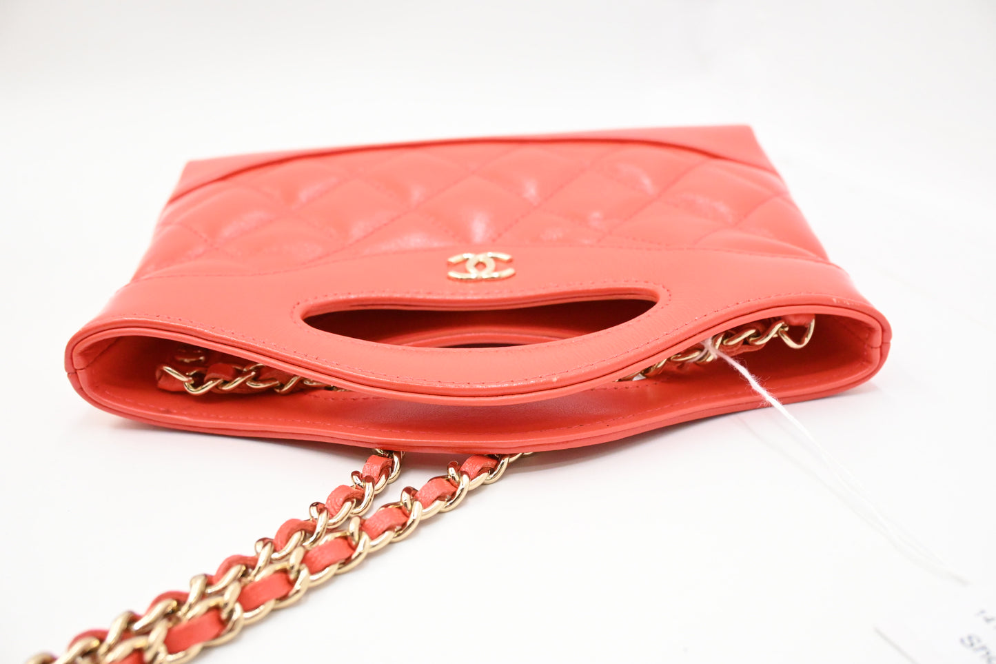Chanel 31 Mini in Coral Leather