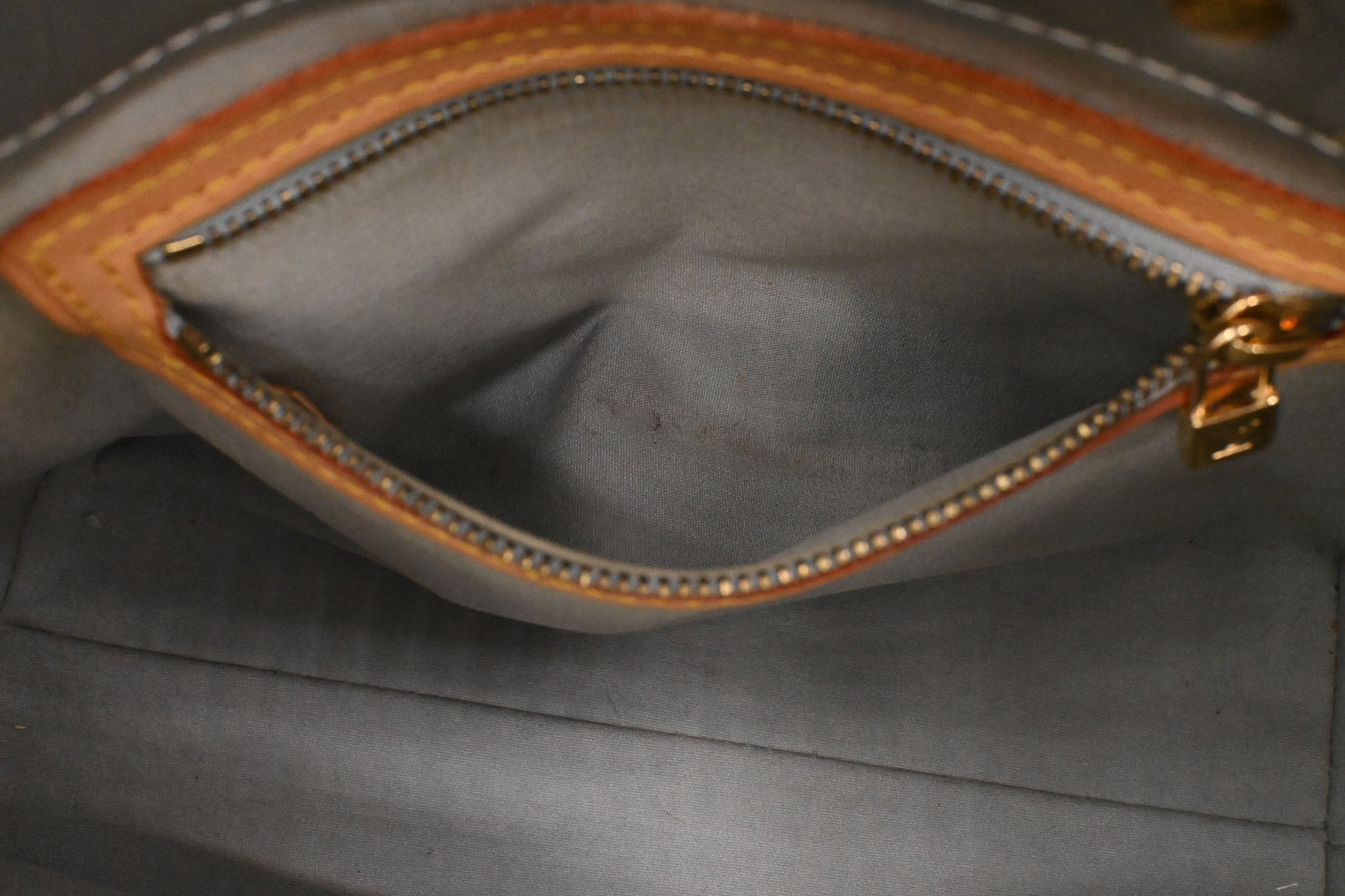 Louis Vuitton Reade PM in Light Blue Vernis Leather